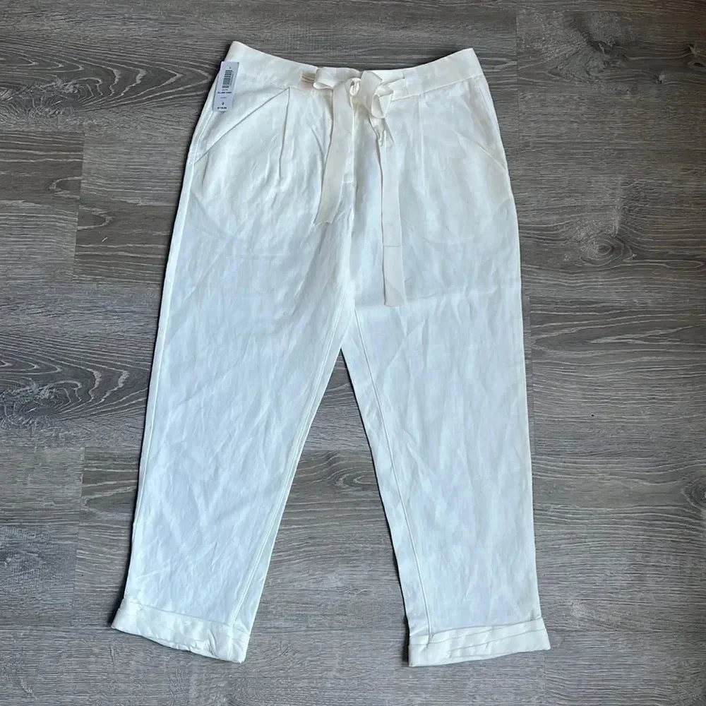 NEW Aritzia Wilfred linen blend Allant Pants